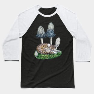 Cottagecore Calico Baseball T-Shirt